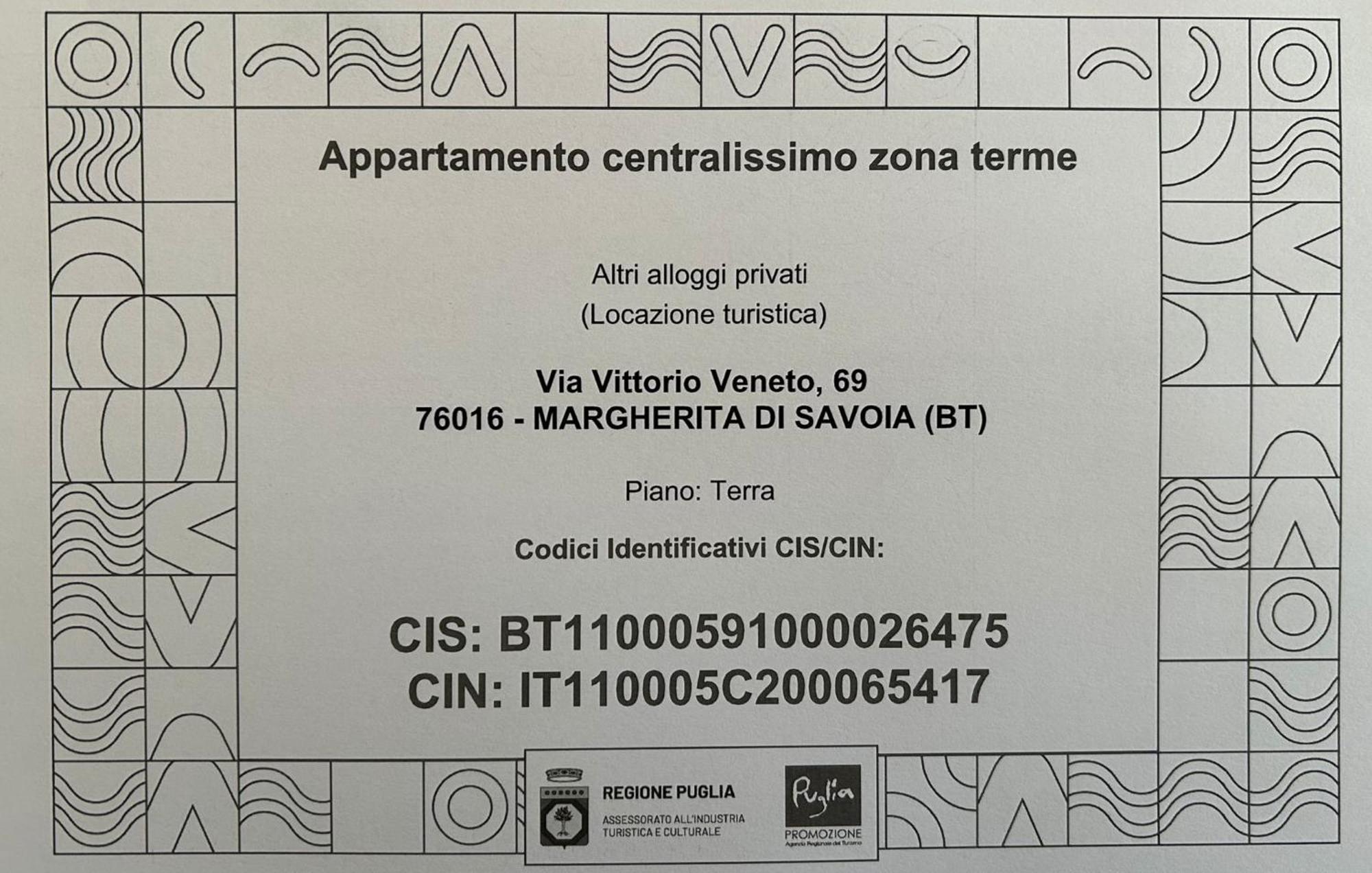 Appartamento Centralissimo Zona Terme 마르게리타디사보이아 외부 사진